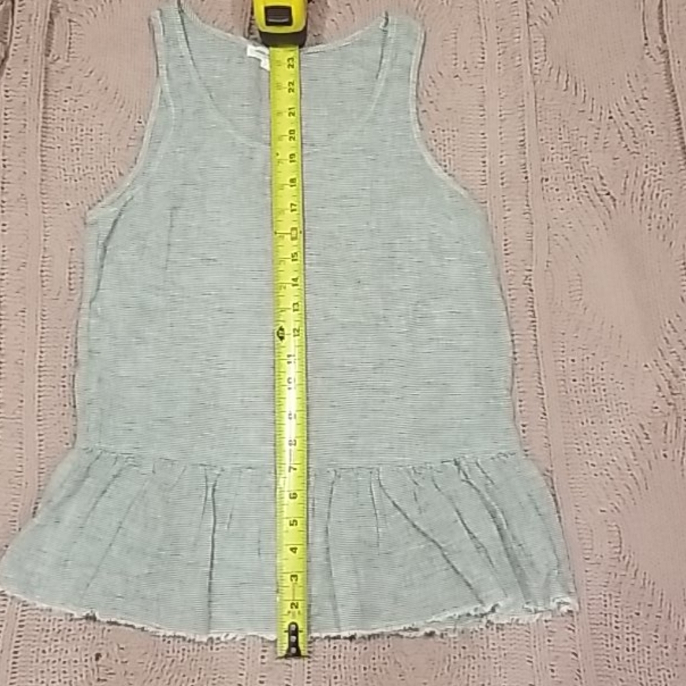 Linen tank top - Picture 4 of 6